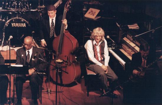Απο το αρχείο του Λουκιανού Κηλαηδόνη. Με τους Preservation Hall Jazz Band (Ιερά οδός - Μάρτιος 1997)