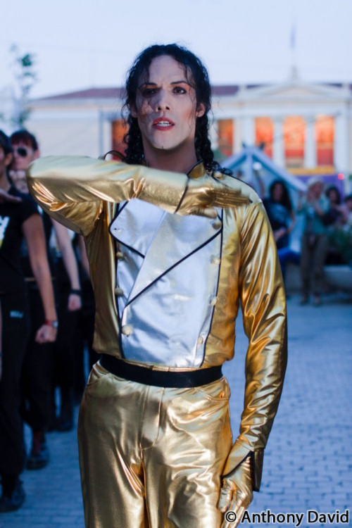 Φωτογραφίες από το αφιέρωμα στον Michael Jackson