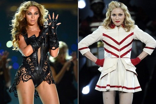 H Beyonce και η Madonna σε φιλανθρωπική συναυλία στο Λονδίνο.