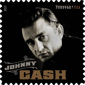 Ο Johnny Cash έγινε γραμματόσημο!