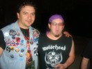 with Danny Miranda of BLUE OYSTER CULT Athens 2008